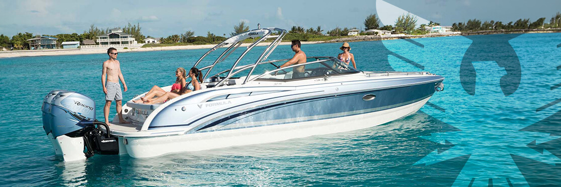 Group of people out enjoying the day on a boat.