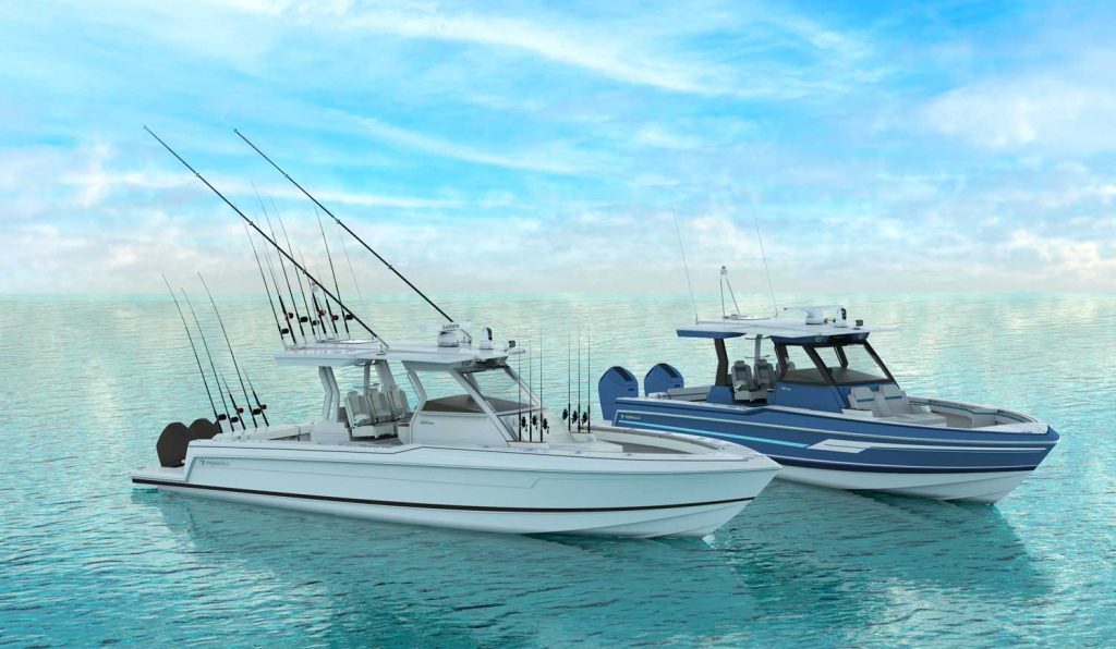 38 ft Luxury Fishing Boat - 387 Center Console Fish | Formula