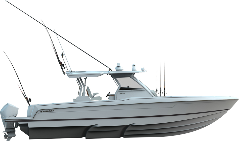 38 ft Luxury Fishing Boat - 387 Center Console Fish