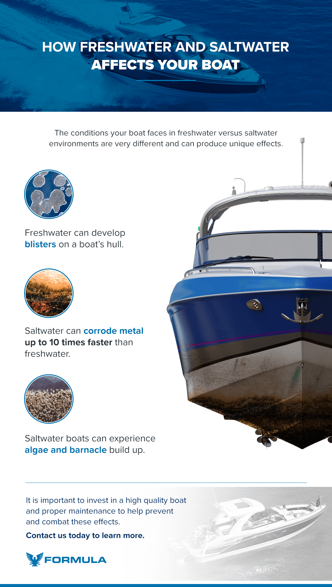 How Freshwater And Saltwater Affects Your Boat