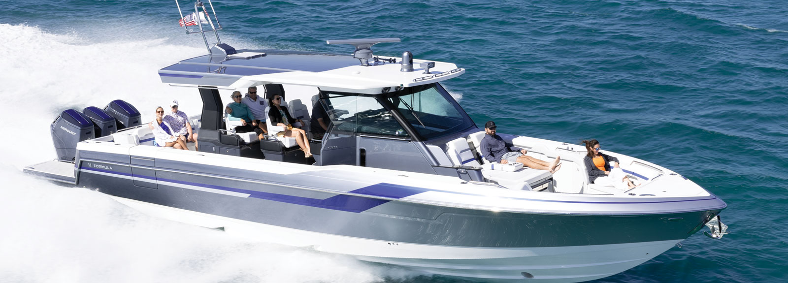 The Formula 387 Center Console Boat