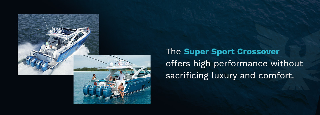 The Super Sport Crossover offers high performance without sacrificing luxury and comfort.